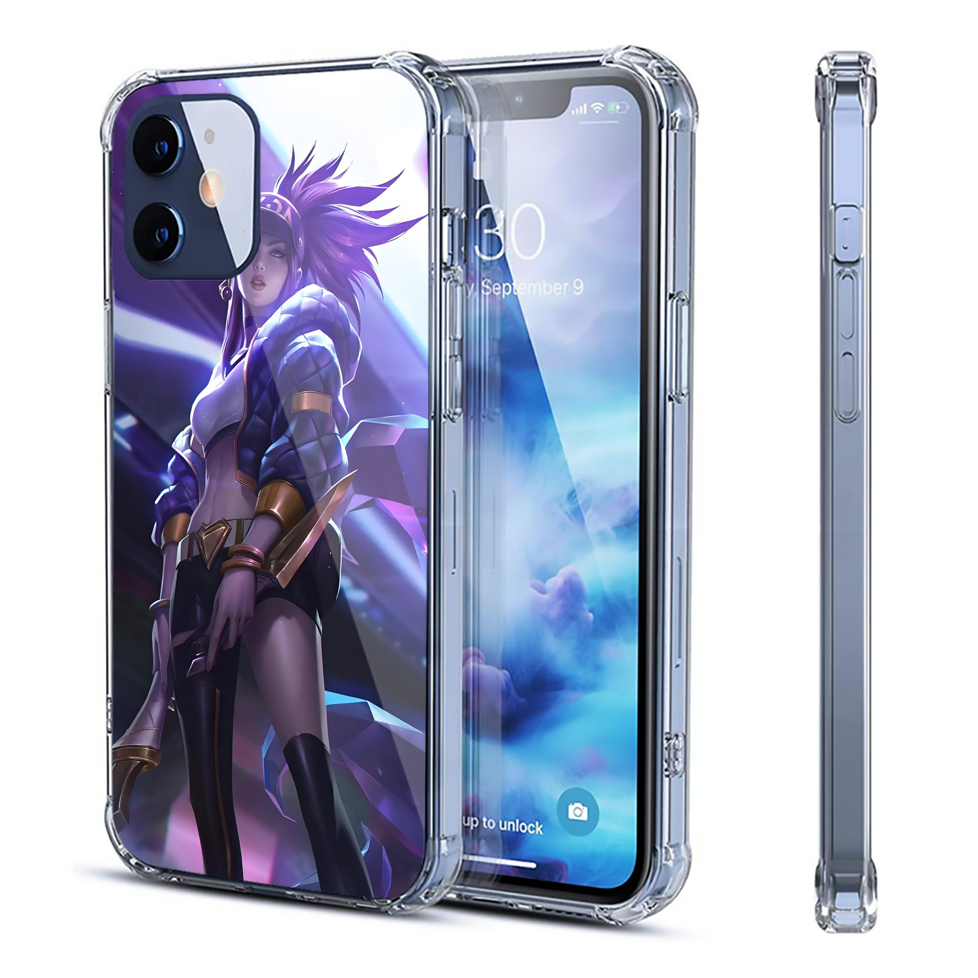 （画像用） リーグ・オブ・レジェンド League of Legends LOL 【iPhone 12シリーズ対応】透明スマホケース（クリアソフトケース）